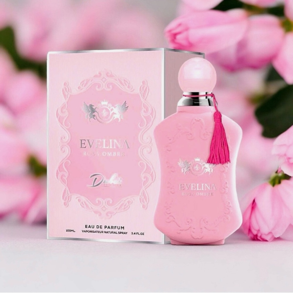 Evelina Rosa Ombre by Dubai Essences Eau de Parfum Women 3.4 Oz Natural Spray
